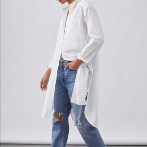 Anthropologie Maeve Maxi buttondown